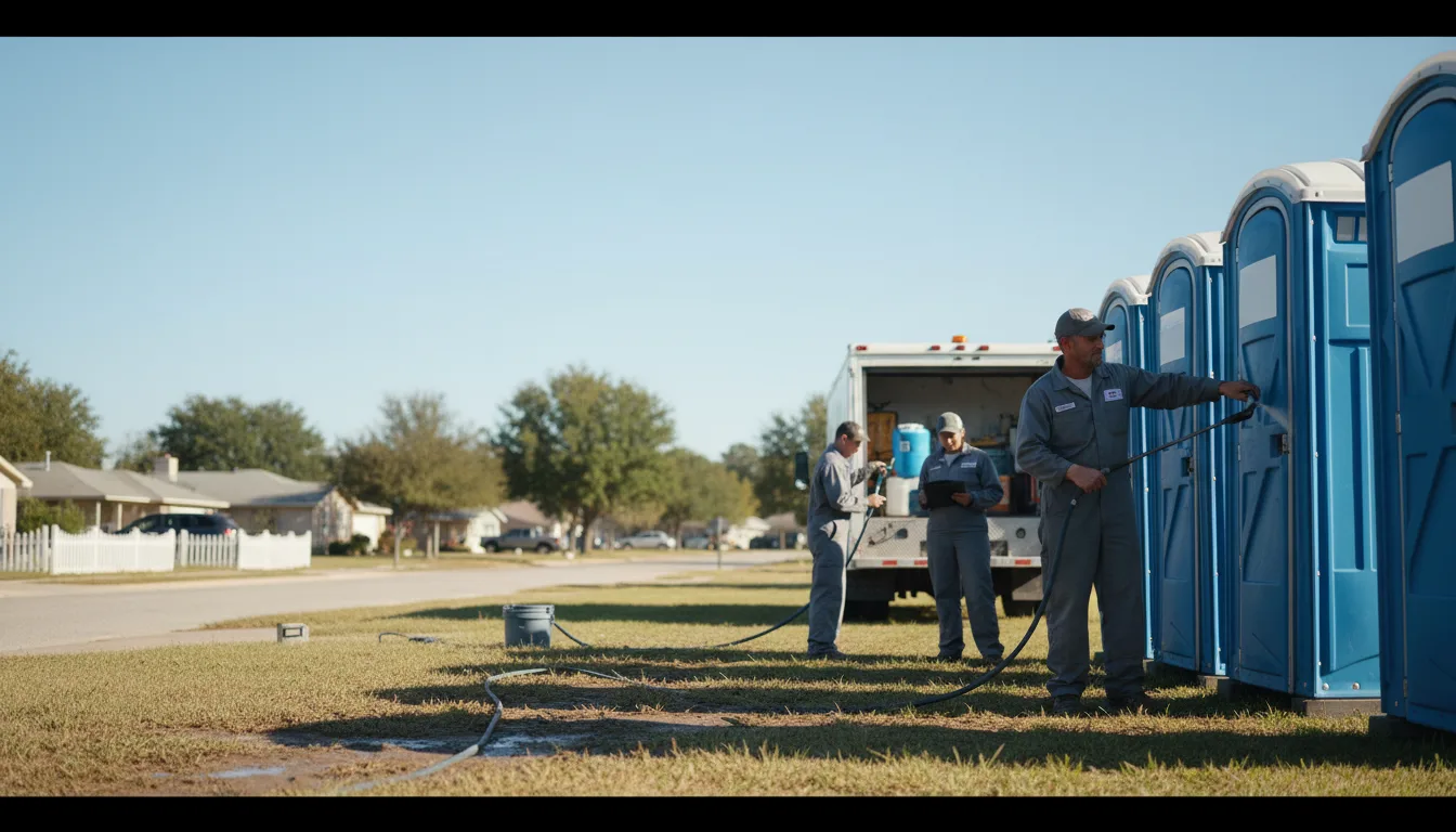 Long-Term Portable Toilet Rental in Mango, FL near me